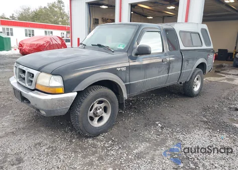 1999 Ford Ranger Xlt из США, поврежденный, VIN 1FTZR15X7XTA42716